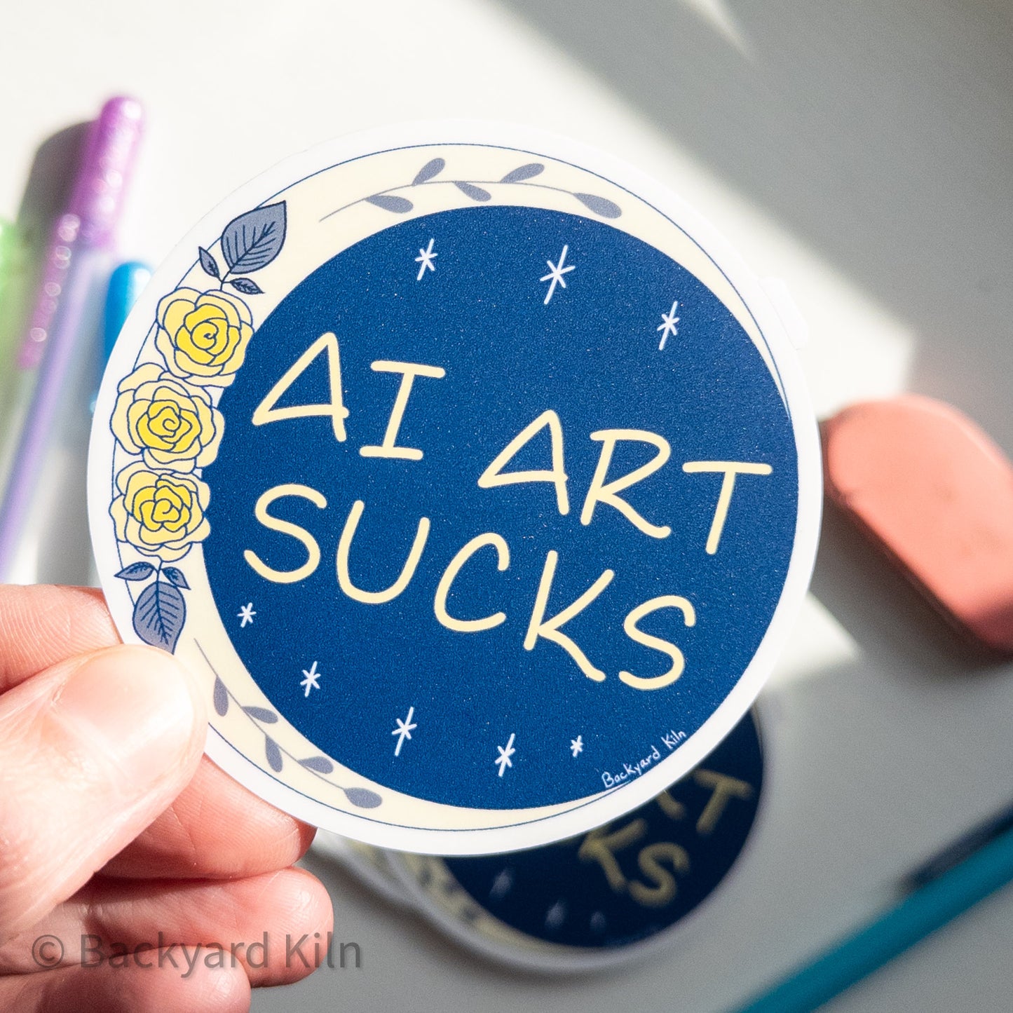 AI ART SUCKS Sticker by Taylor