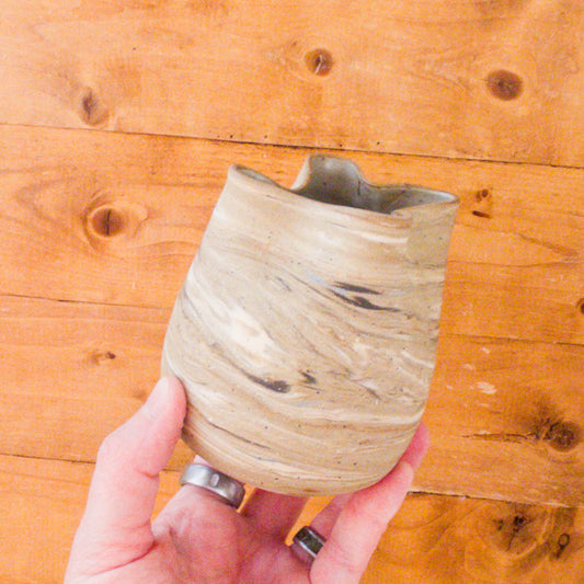 Gathered Small Vase - Taylor