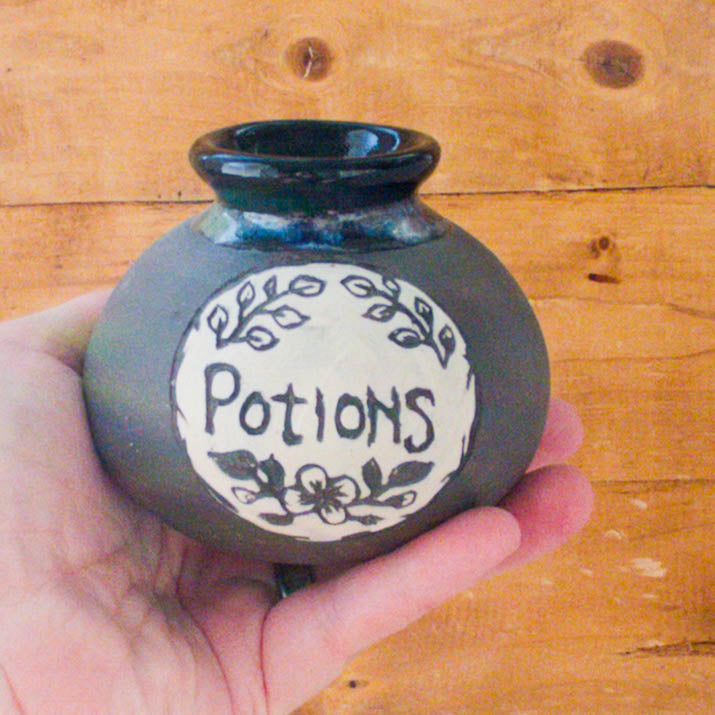 Carved Potions Vase/Bottle - Taylor