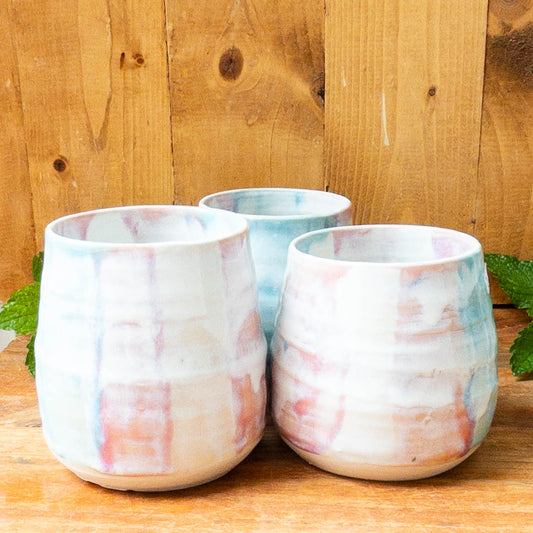 Trans Flag Drip Tumbler - Taylor