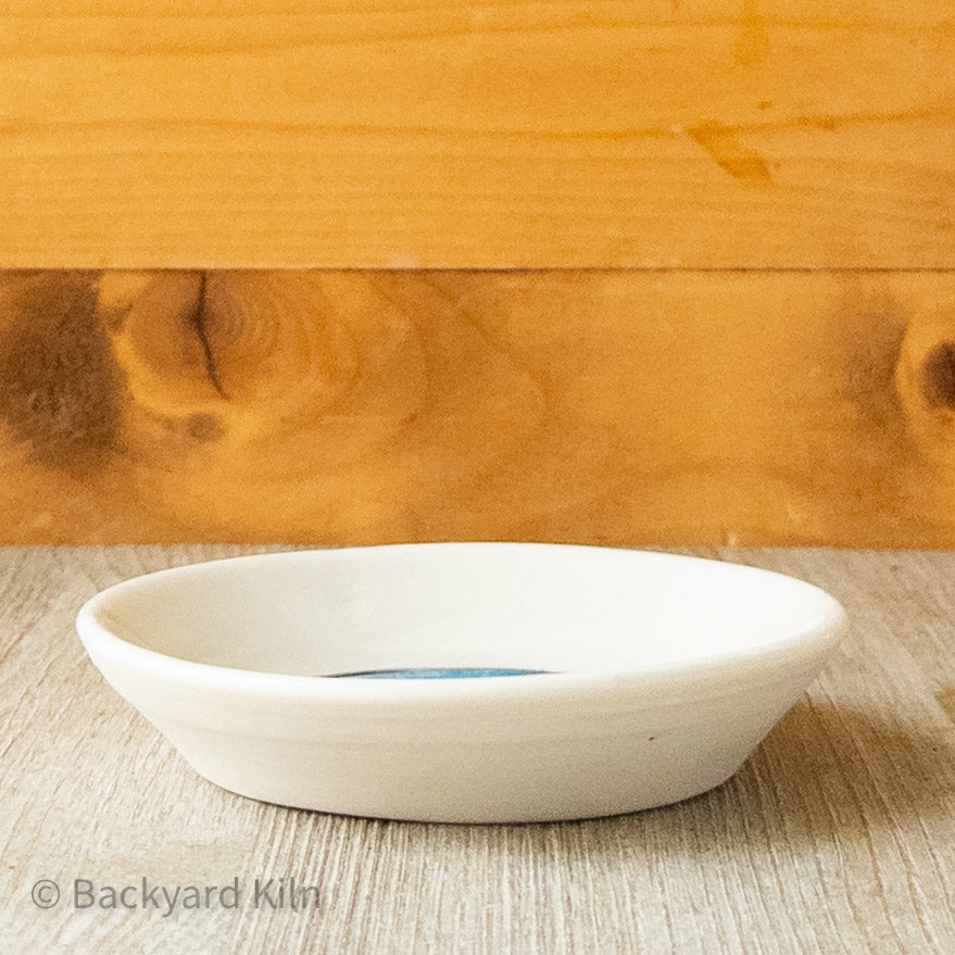 Orange Cat - Porcelain Cat Bowl by Taylor