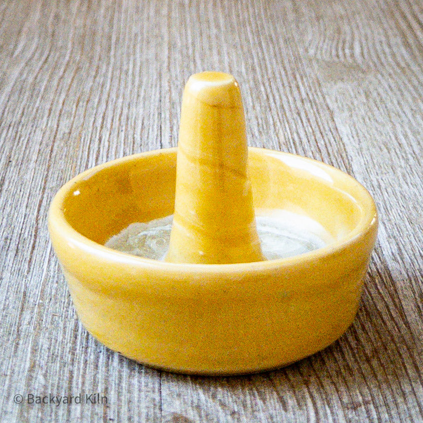 Yellow Ring/Jewelry Holder - Taylor