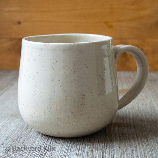 Rainbow Hearts Funfetti Mug #5 by Taylor - SECOND