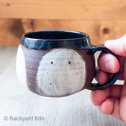 Mini Ghost Mug, Dot Eyes by Taylor