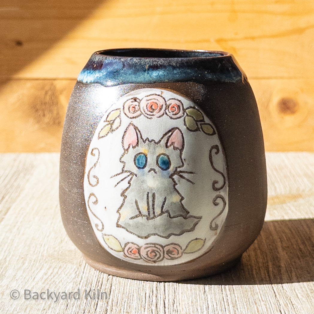 Fundraiser Cat Vase: Lita 1 by Taylor