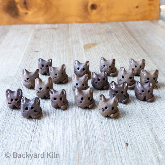 Brown Mini Cats, Assorted by Taylor