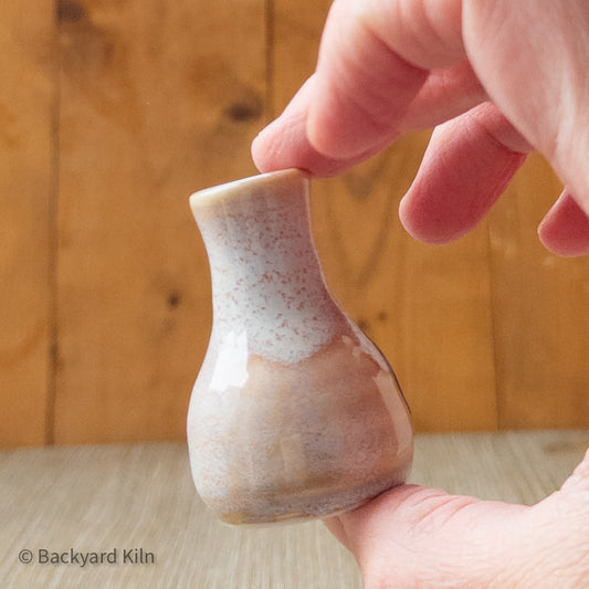 Lunar Glaze Mini Cat 🖤 Vase by Taylor