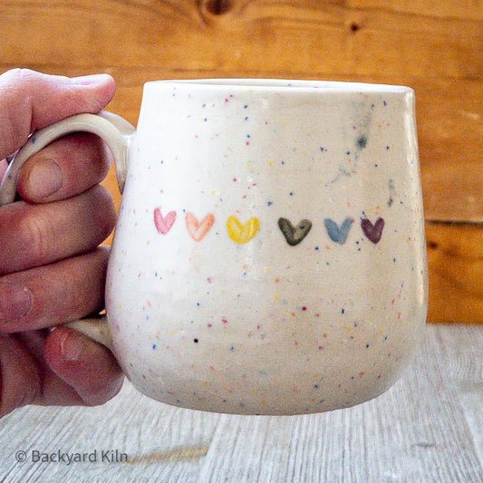 Rainbow Funfetti Mug SECOND by Taylor