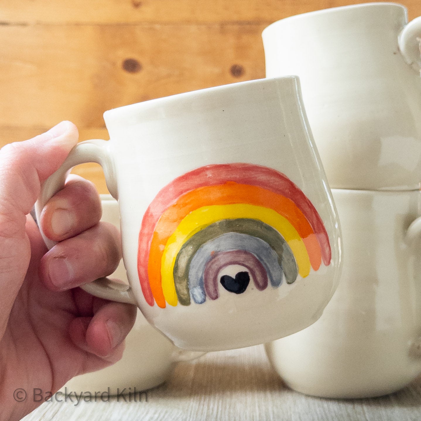 Rainbow Mugs by Taylor