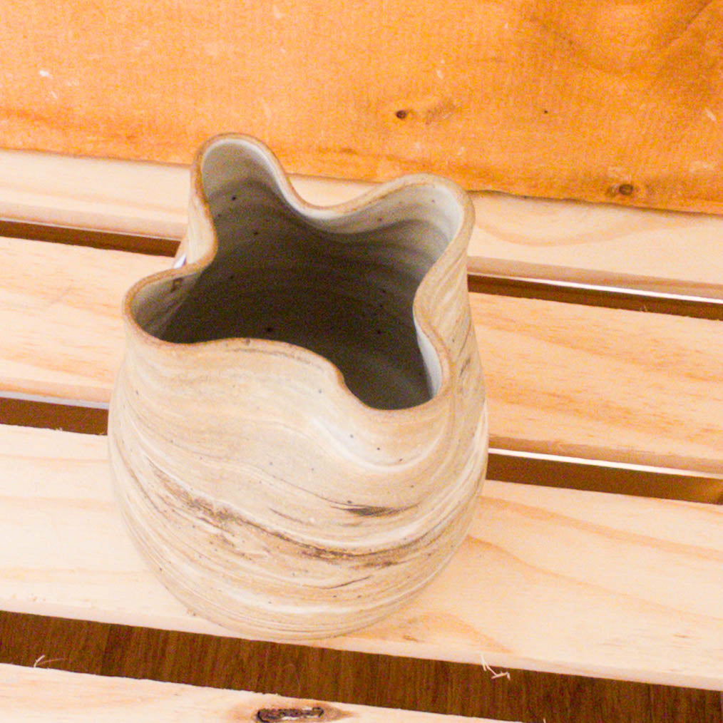 Gathered Small Vase - Taylor