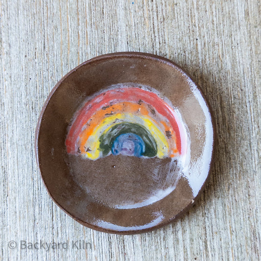 Round Rainbow Dish Small by Taylor
