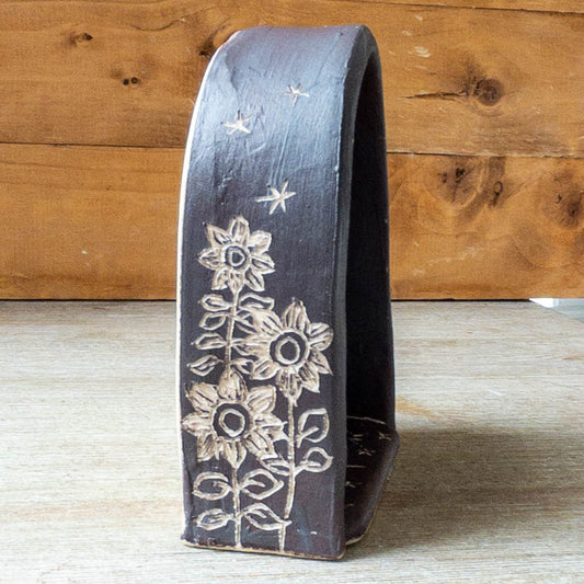 Large Brown Hanging Cat Shrine/Shelf - Taylor