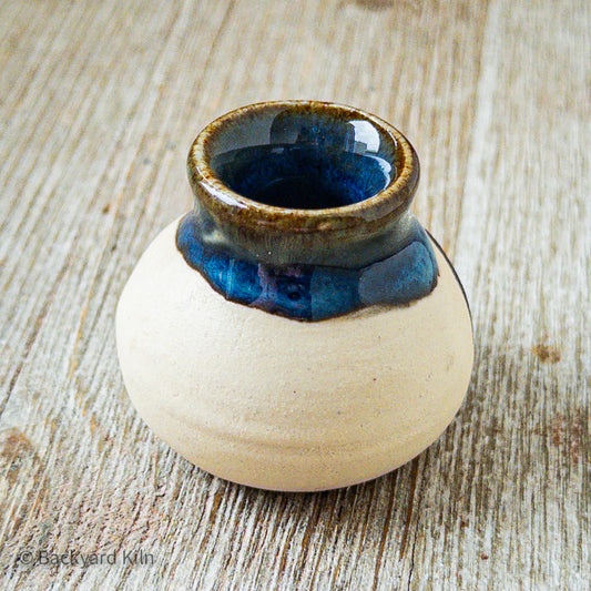 Blue Mini Cat Whiskers Vase by Taylor