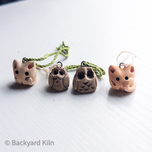 Mini Hanging Owls and Cats - Taylor