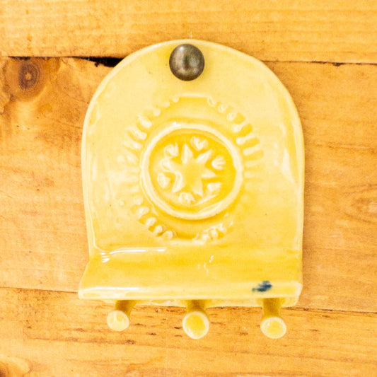 Small Hanging Jewelry Shelf with Pegs - SECOND - Taylor