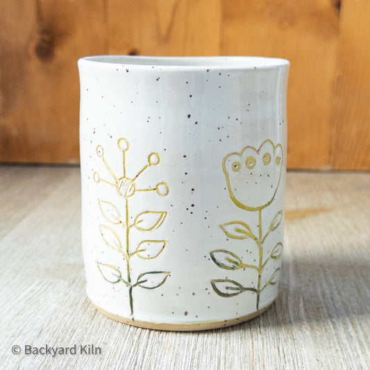 Scandi Flowers Tumbler - Taylor