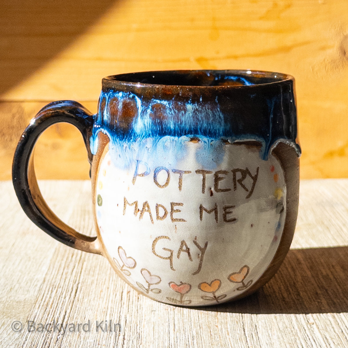Pottery Made Me Gay Mug by Taylor