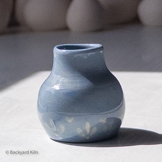 Blue and White Tiny Vase by Taylor