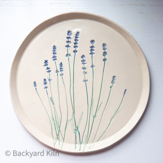 Lavender Platter by Taylor