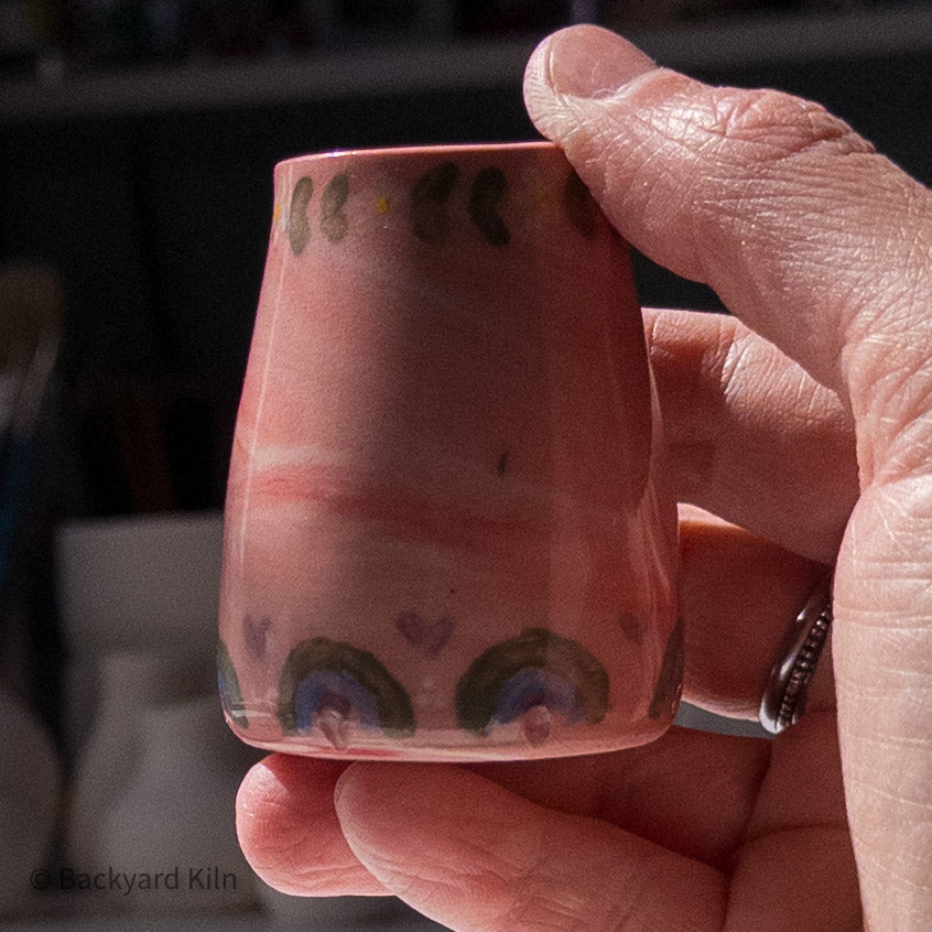 Pink Scandi Mini Vase by Taylor