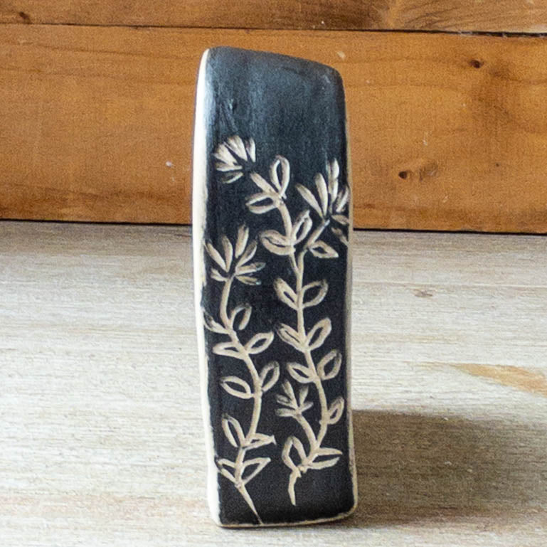 Small Black Hanging Cat Shrine/Shelf - Taylor