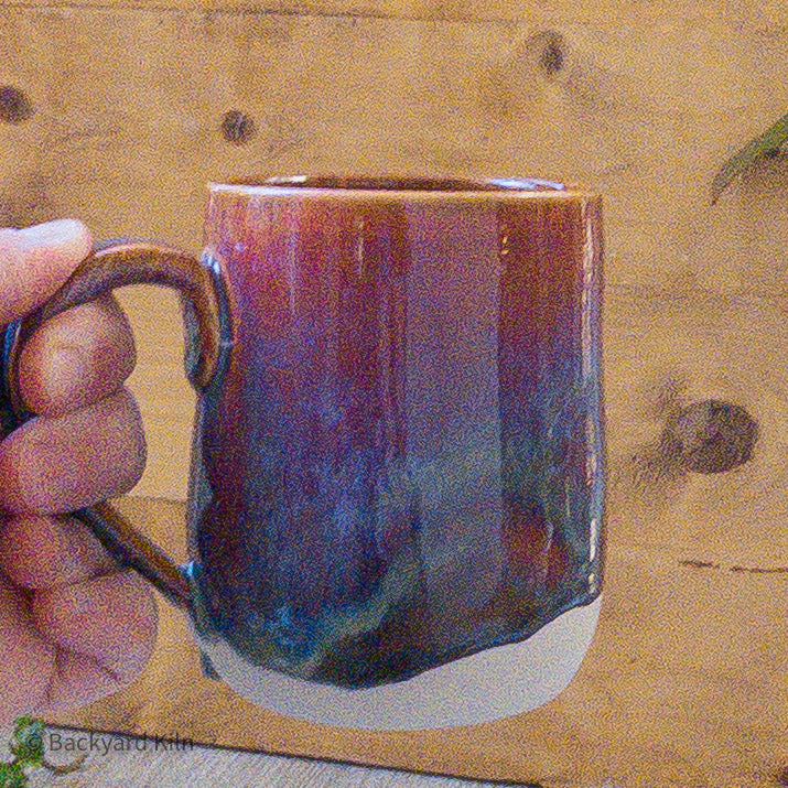 Taller Blue/Red Dimensional Mug - Taylor