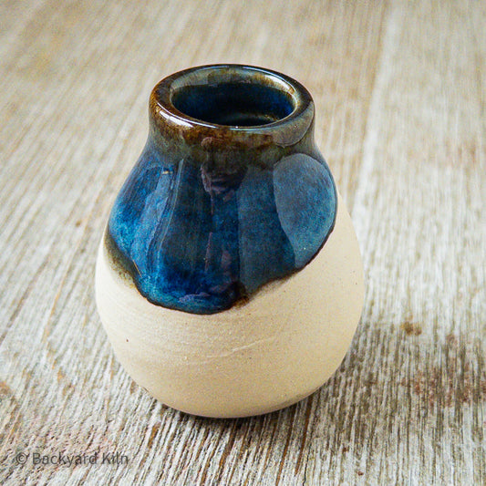Blue Mini Cat Whiskers Vase by Taylor