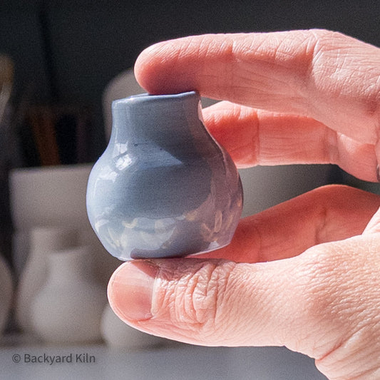 Blue and White Tiny Vase by Taylor