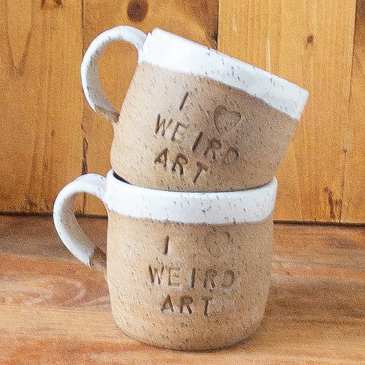 I Heart Weird Art 8 oz Mug - Taylor
