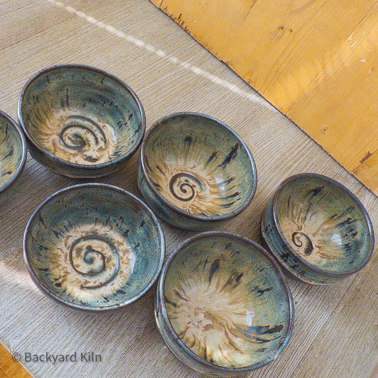 Winter Wood Rice/Snack Bowls - Taylor