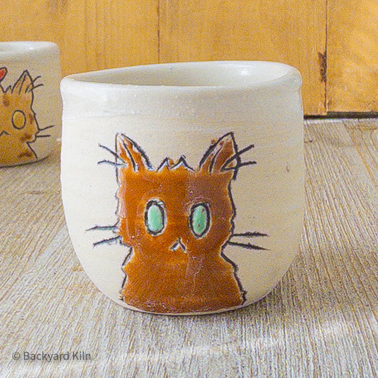 Brown Cat Shot Glass - Taylor