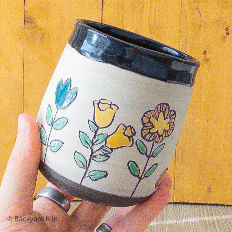 Scandi Garden Tumbler #1 - Taylor