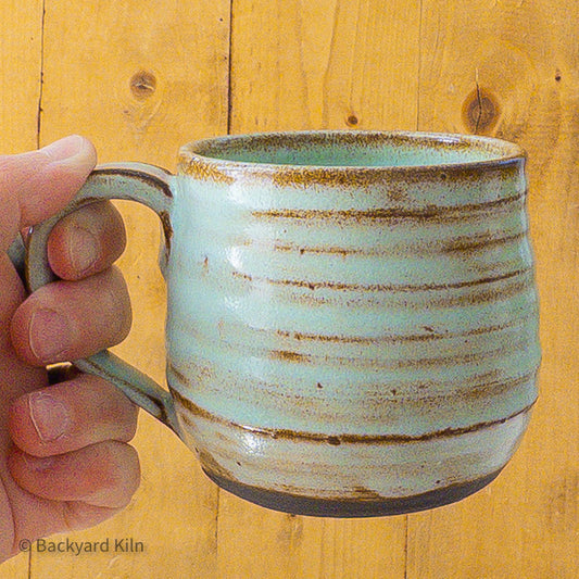 Weathered Aqua Mug #1 - Taylor