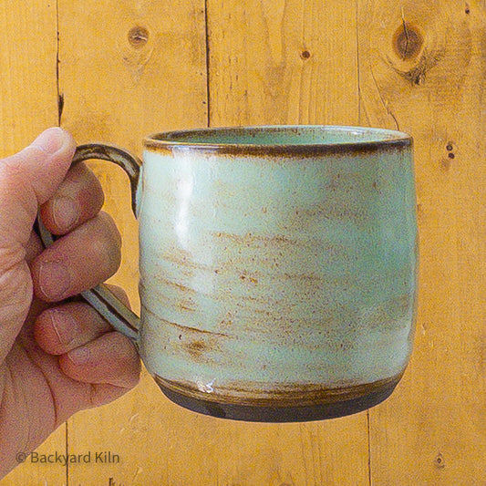 Weathered Aqua Mug #2 - Taylor