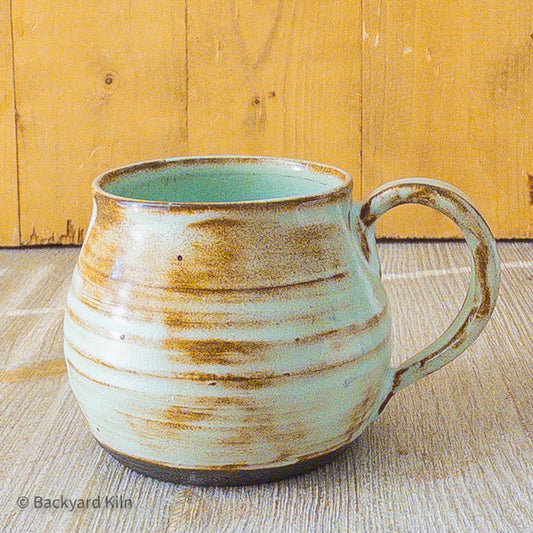 Weathered Aqua Mug #3 - Taylor