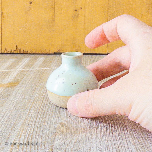 Aqua Tiny Vase - Taylor