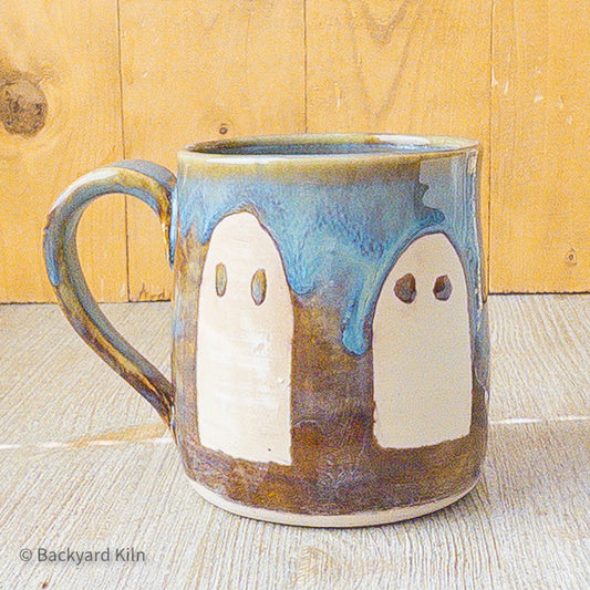 2 Ghost Mug, Light Blue - Taylor