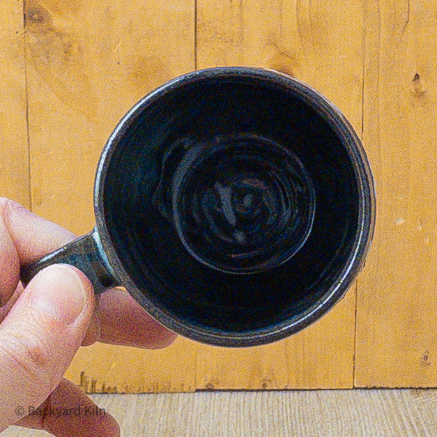 Mini Cat Slip Ghost Mug, Blue - Taylor