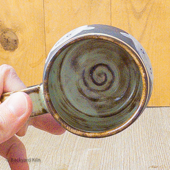 Mini Slip Ghost Hug Mug, Teal - Taylor