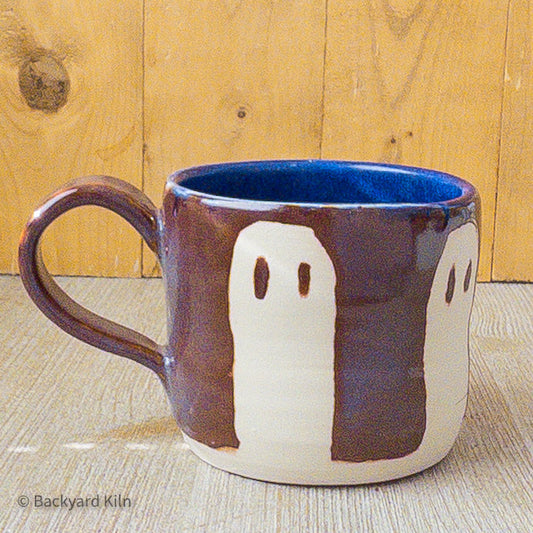 Purple Interior Ghost Mug - Sophie