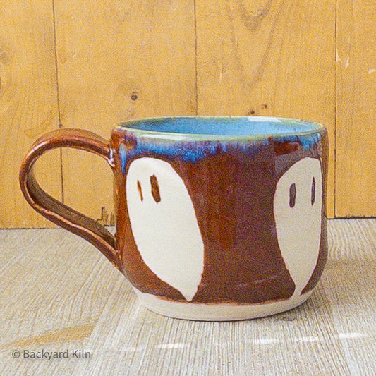 Indigo Interior Ghost Mug - Sophie