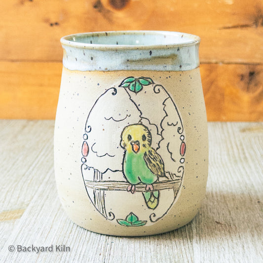 Fundraiser Kitten Cup: Parakeet by Taylor