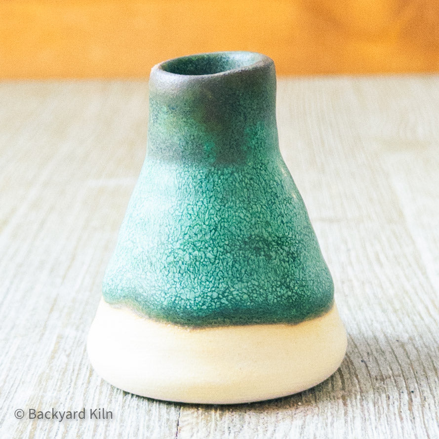 Turquoise Mini Vase by Taylor