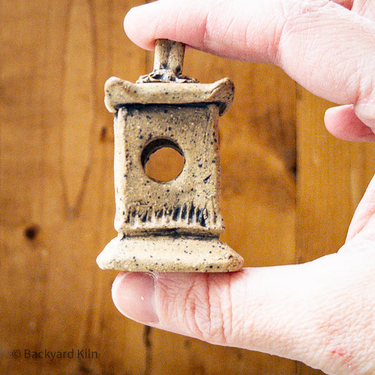 Mini Rectangle Speckled Lantern by Taylor