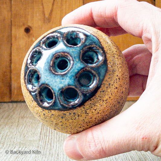 Plant Rooting Ball in Blue Speckle by Taylor