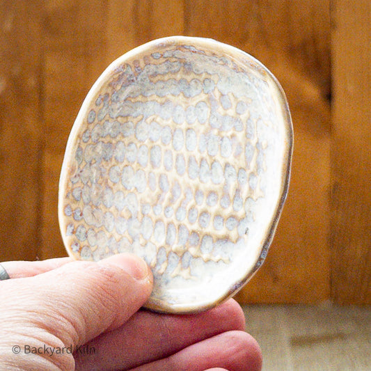 Textured Dish Moon River Small - Taylor
