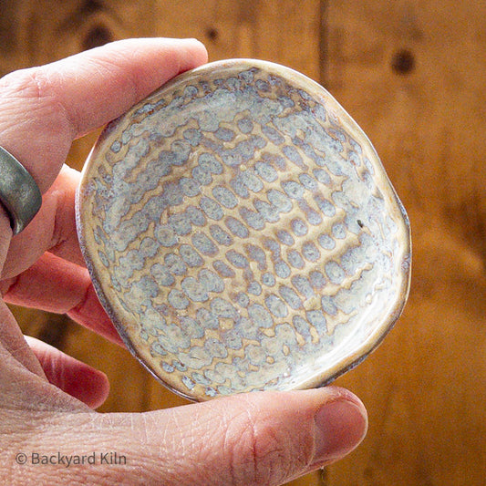 Textured Dish Moon River Small - Taylor