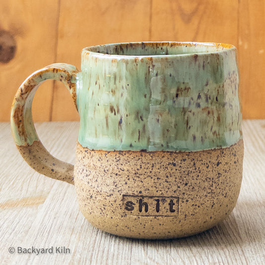"Shit" Mug by Taylor - SECOND