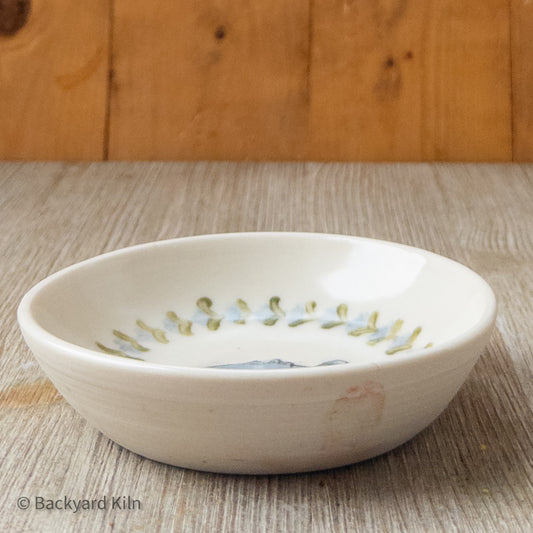 Blue Fish Scandi Pet Bowl by Taylor