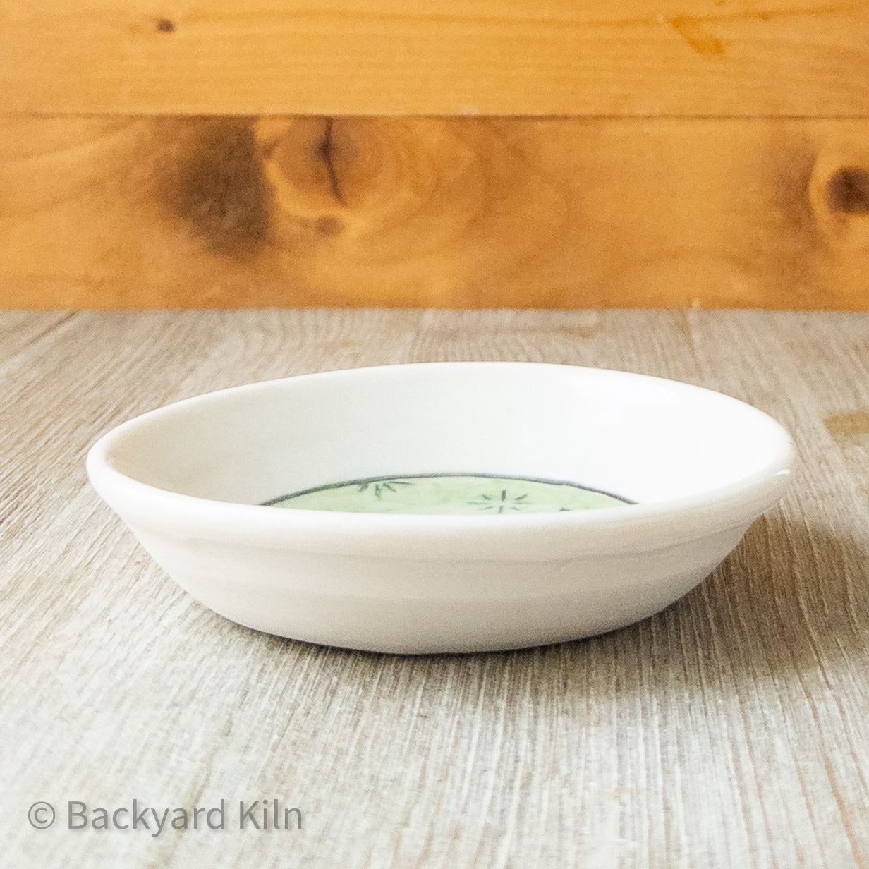 Black and White Cat - Porcelain Cat Bowl by Taylor